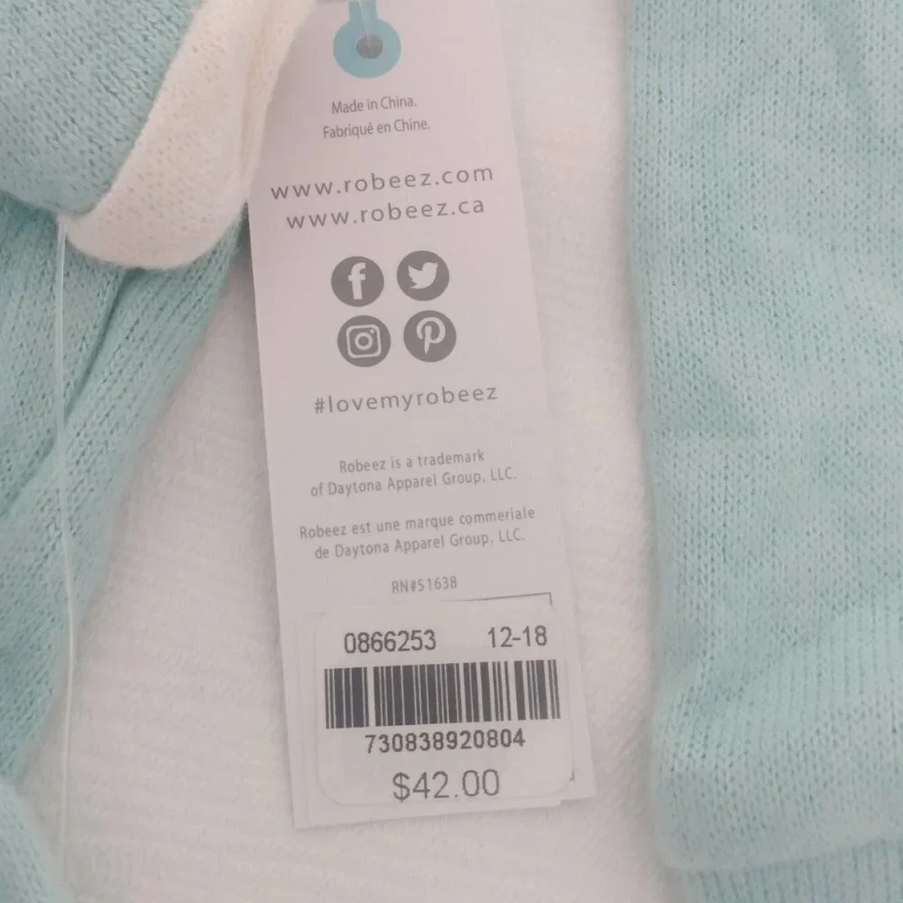 Robeez 3D unicorn baby PJ set NWT